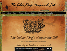 Tablet Screenshot of goblin-king.co.uk